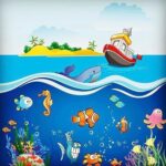 دیوارپوش مدل اقیانوس