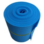 دیوارپوش روکش‌دار آبی