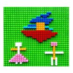 صفحه لگو دیواری کودک