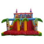 سرسره و قصر بادی کودک مدل 02