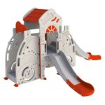 سرسره کودک مدل تک برج دو سرسره